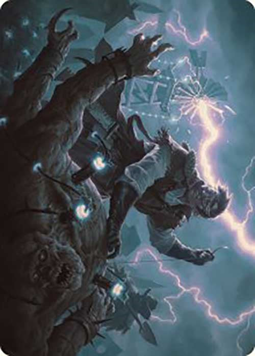Geralf, the Fleshwright Art Card [Outlaws of Thunder Junction Art Series] | Odin's Place