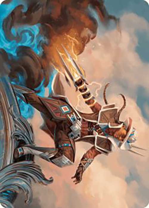Annie Flash, the Veteran Art Card [Outlaws of Thunder Junction Art Series] | Odin's Place