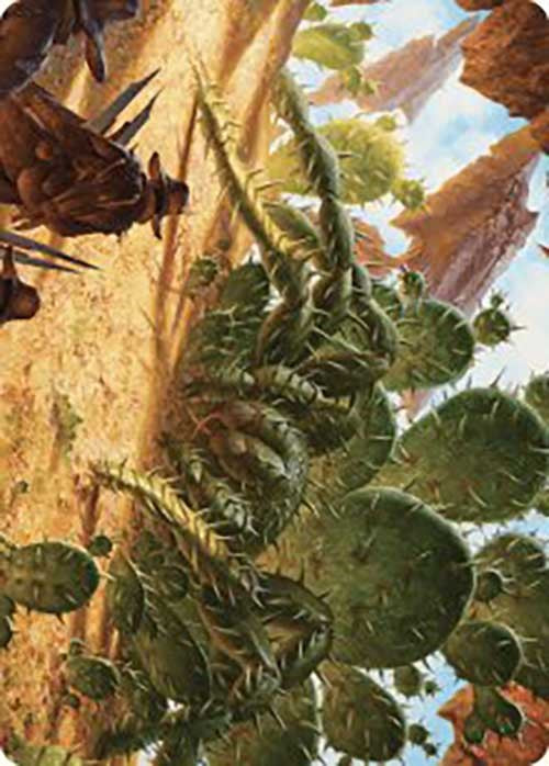 Cactarantula Art Card [Outlaws of Thunder Junction Art Series] | Odin's Place