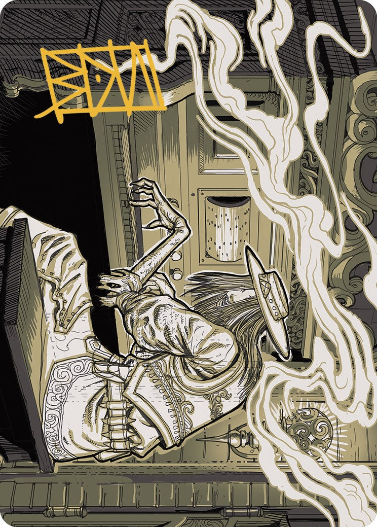 Vanishing Verse Art Card (Gold-Stamped Signature) [Outlaws of Thunder Junction Art Series] | Odin's Place