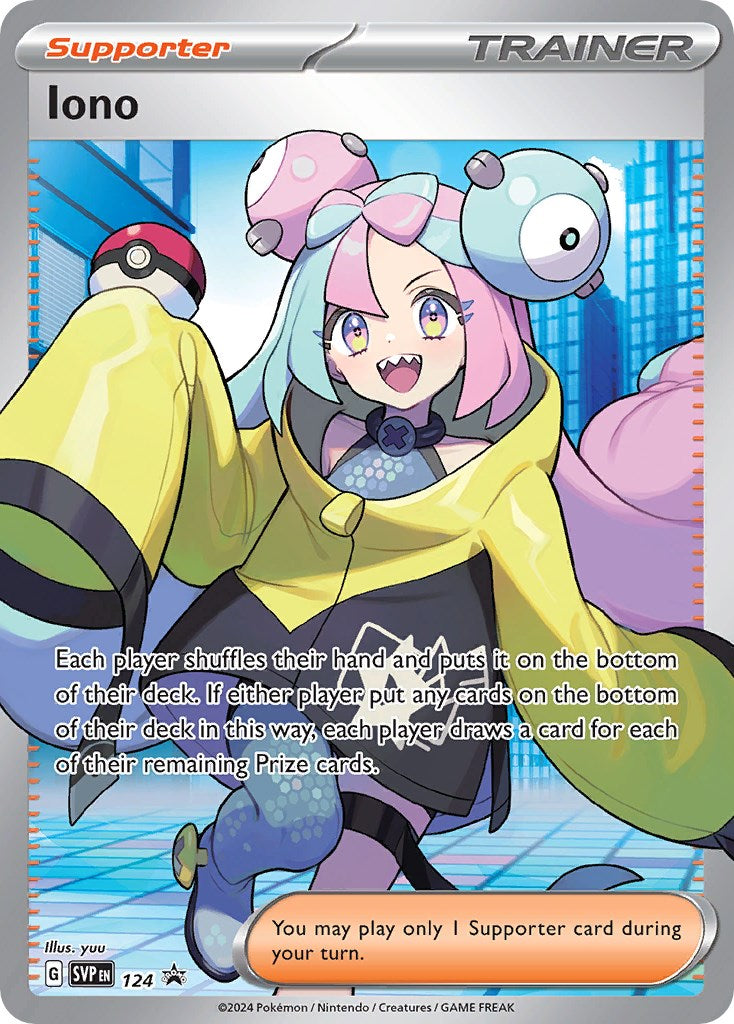 Iono (124) [Scarlet & Violet: Black Star Promos] | Odin's Place