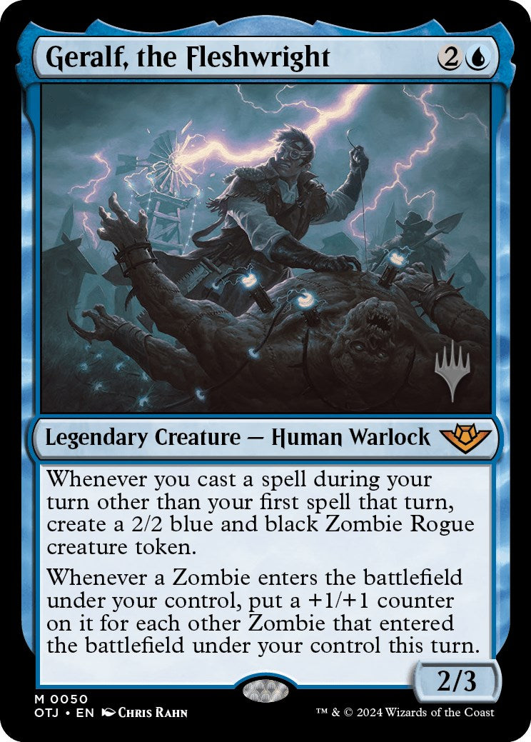 Geralf, the Fleshwright (Promo Pack) [Outlaws of Thunder Junction Promos] | Odin's Place