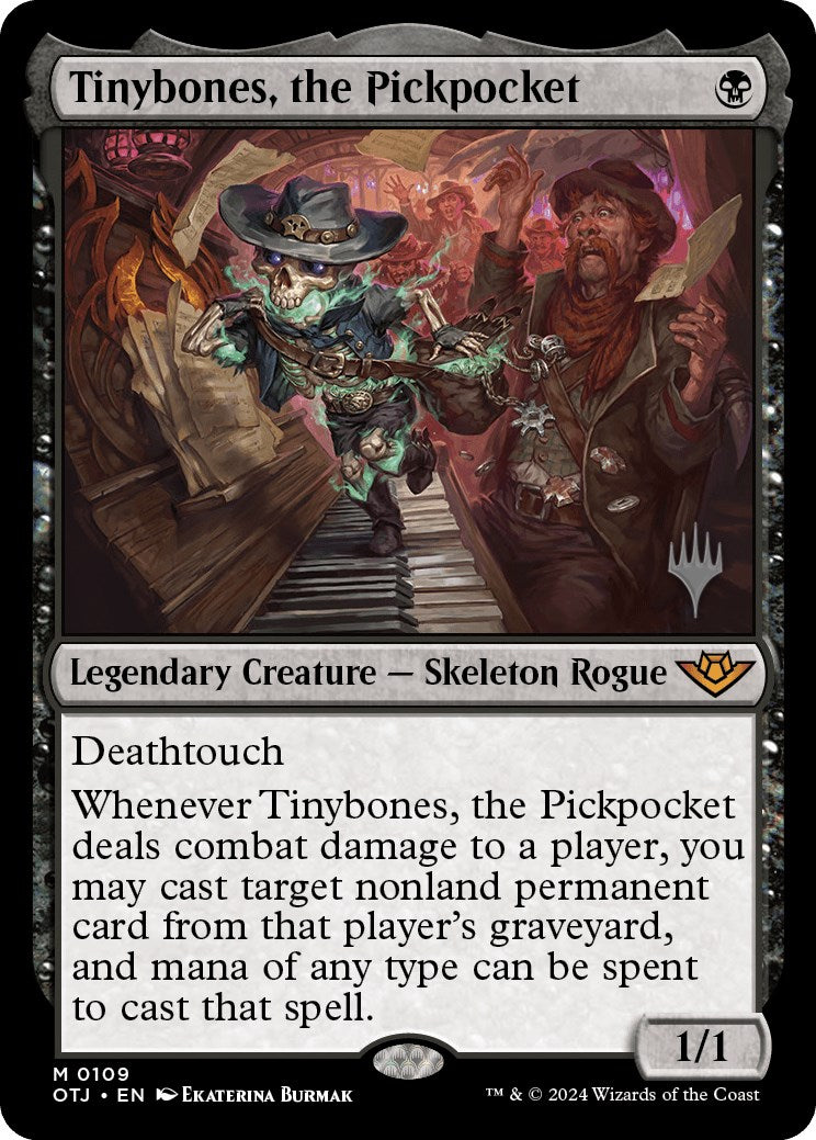 Tinybones, the Pickpocket (Promo Pack) [Outlaws of Thunder Junction Promos] | Odin's Place