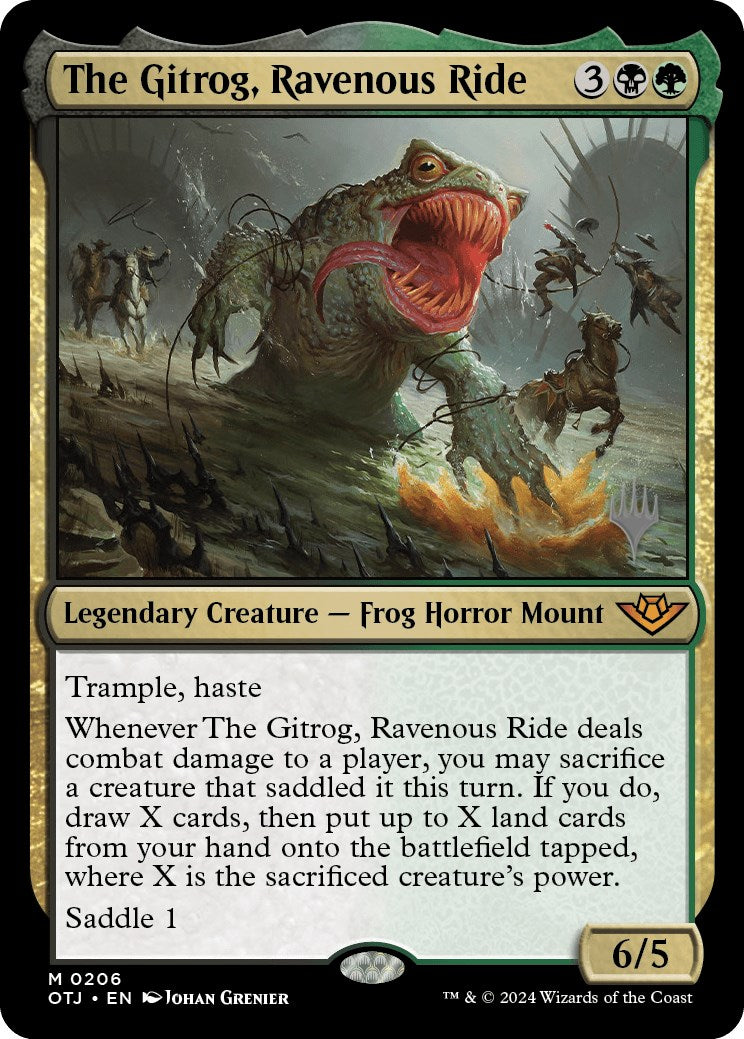 The Gitrog, Ravenous Ride (Promo Pack) [Outlaws of Thunder Junction Promos] | Odin's Place