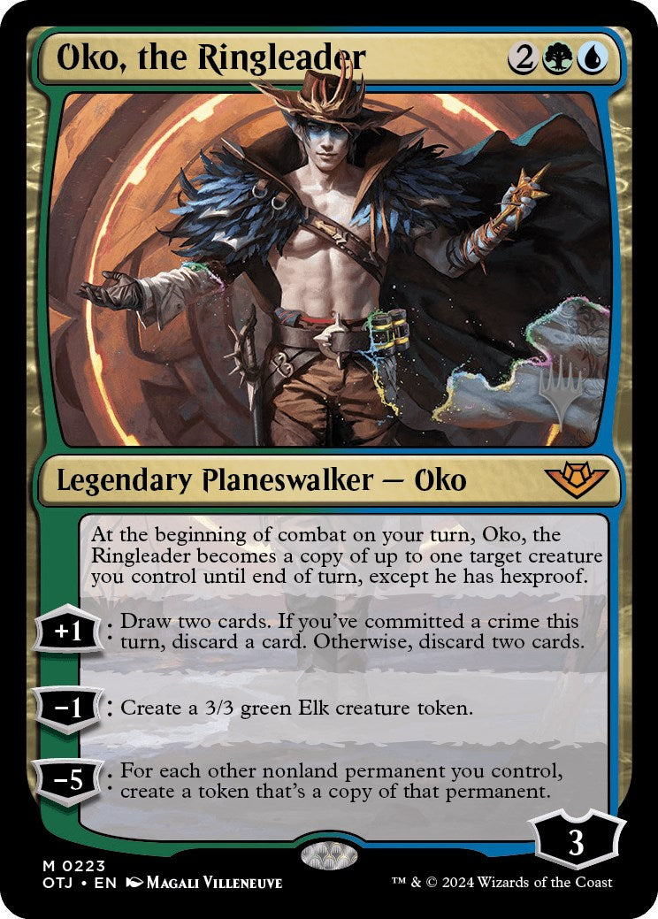 Oko, the Ringleader (Promo Pack) [Outlaws of Thunder Junction Promos] | Odin's Place