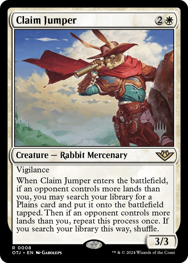 Claim Jumper (Promo Pack) [Outlaws of Thunder Junction Promos] | Odin's Place