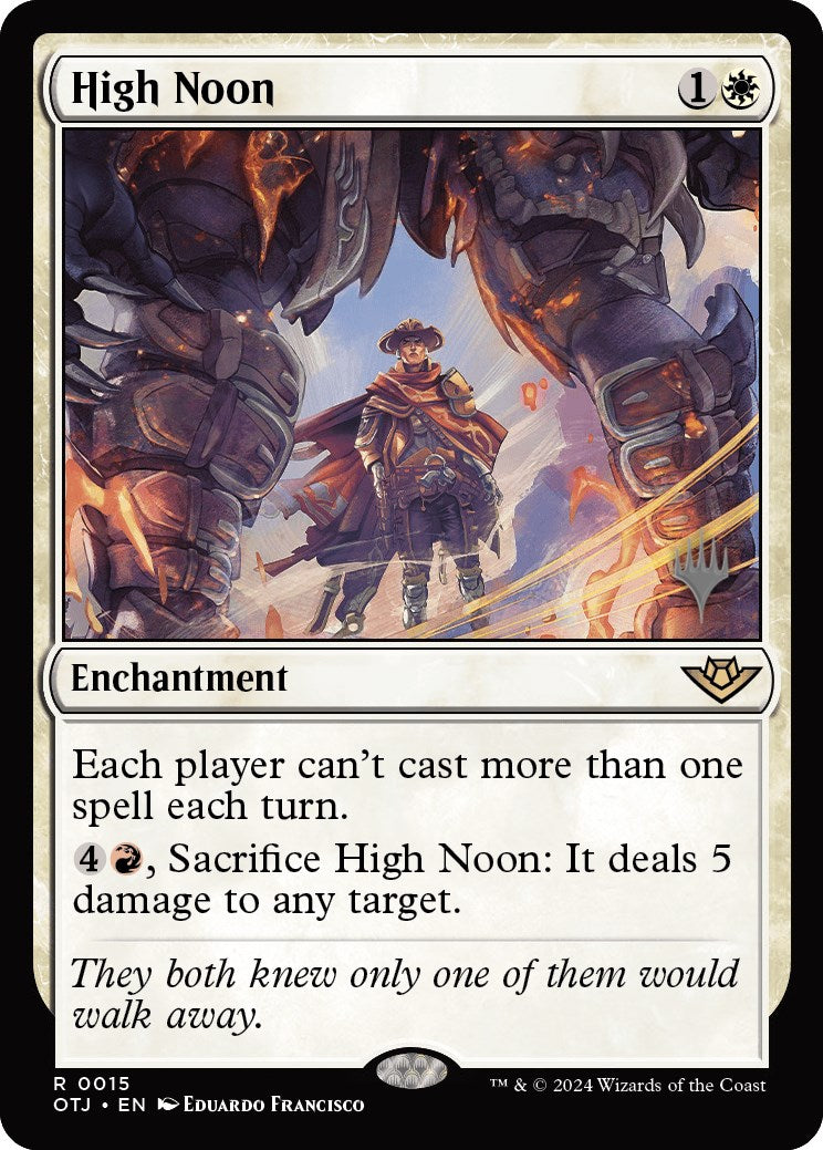 High Noon (Promo Pack) [Outlaws of Thunder Junction Promos] | Odin's Place