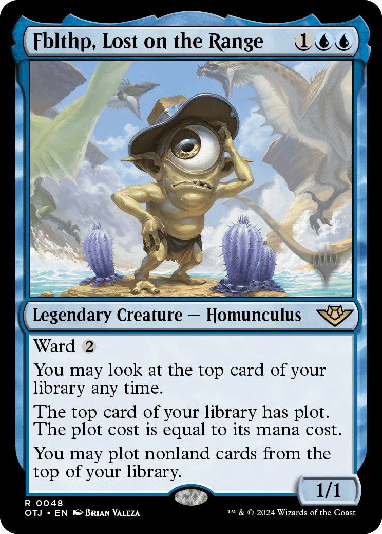 Fblthp, Lost on the Range (Promo Pack) [Outlaws of Thunder Junction Promos] | Odin's Place