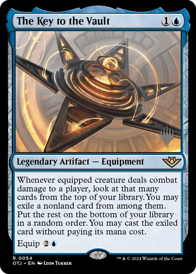 The Key to the Vault (Promo Pack) [Outlaws of Thunder Junction Promos] | Odin's Place