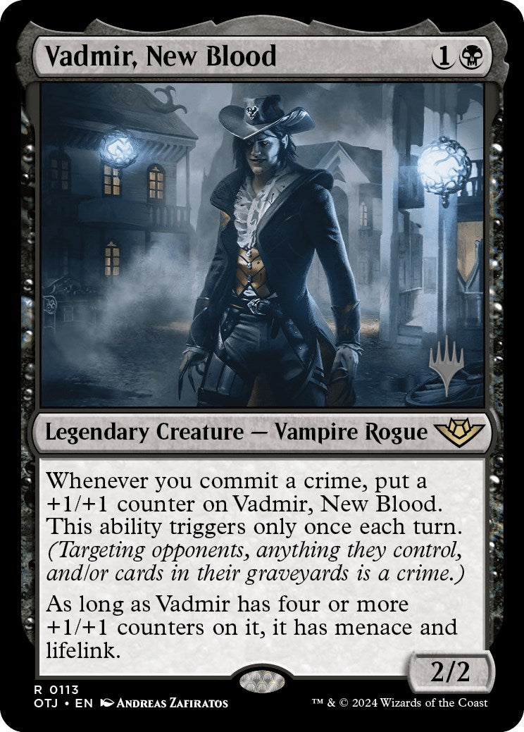 Vadmir, New Blood (Promo Pack) [Outlaws of Thunder Junction Promos] | Odin's Place