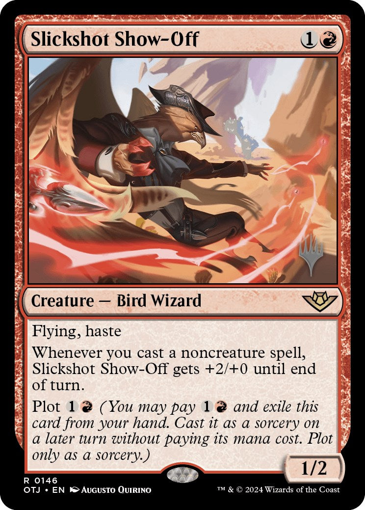 Slickshot Show-Off (Promo Pack) [Outlaws of Thunder Junction Promos] | Odin's Place