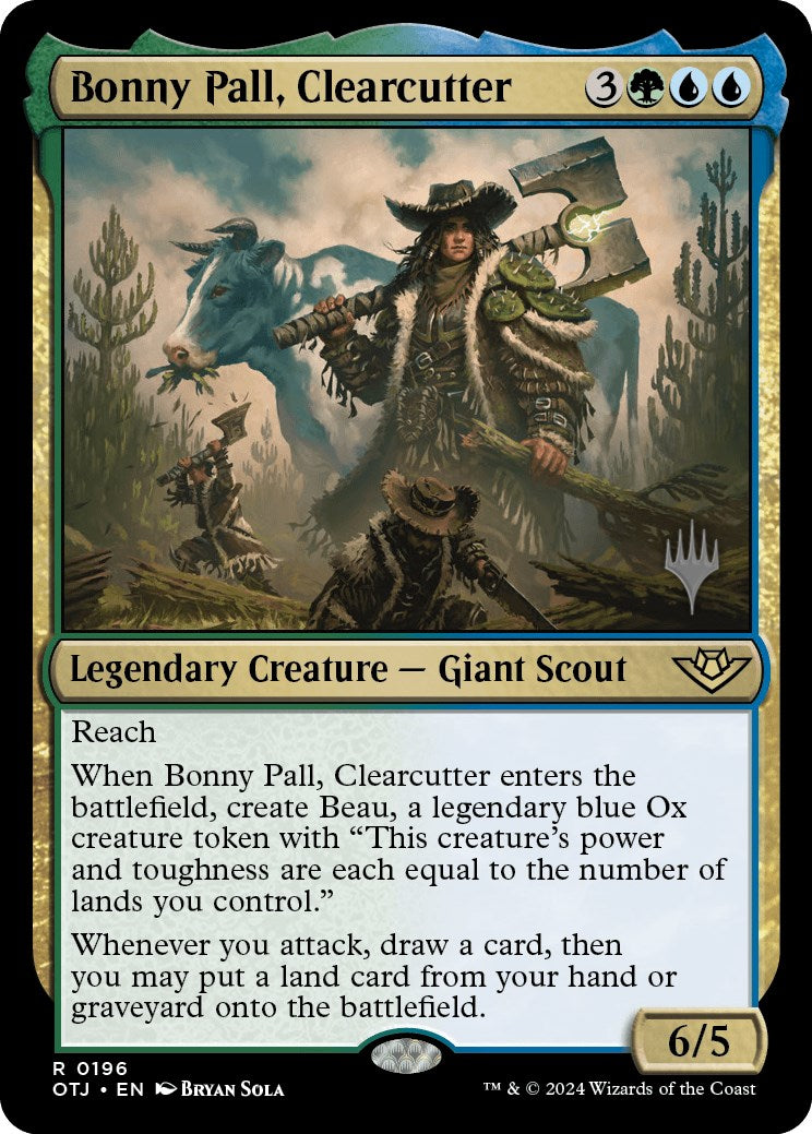 Bonny Pall, Clearcutter (Promo Pack) [Outlaws of Thunder Junction Promos] | Odin's Place