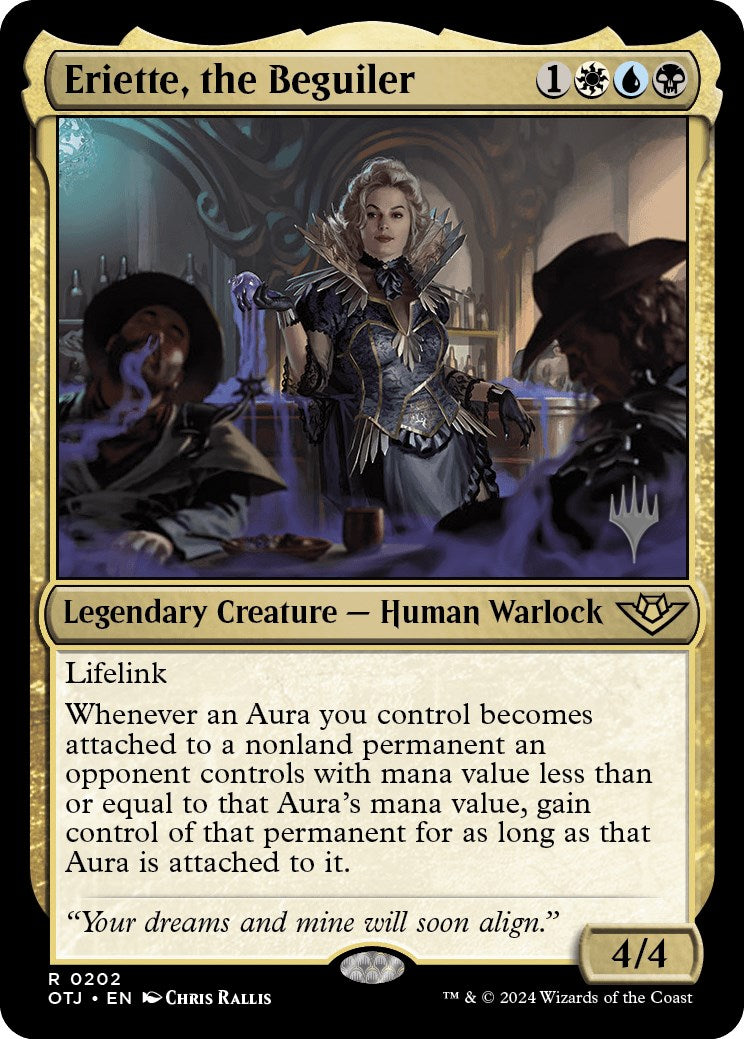 Eriette, the Beguiler (Promo Pack) [Outlaws of Thunder Junction Promos] | Odin's Place