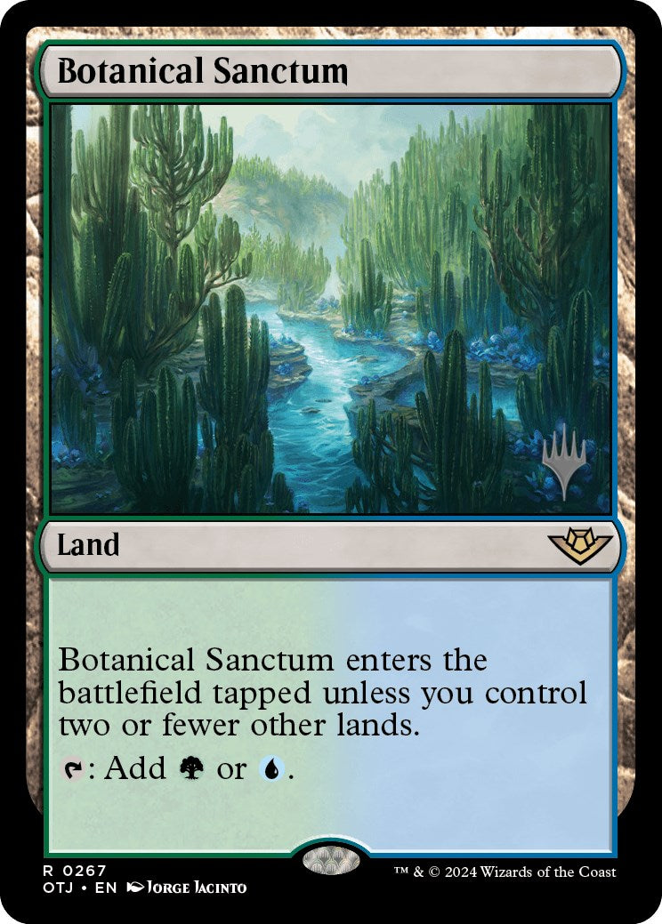 Botanical Sanctum (Promo Pack) [Outlaws of Thunder Junction Promos] | Odin's Place