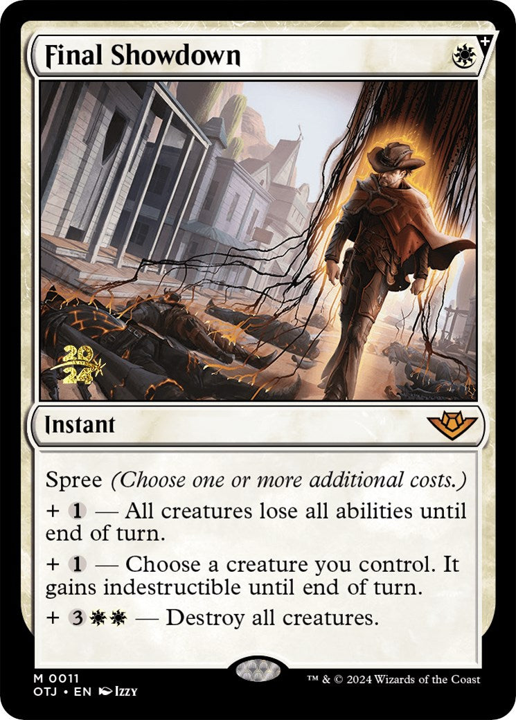 Final Showdown [Outlaws of Thunder Junction Prerelease Promos] | Odin's Place