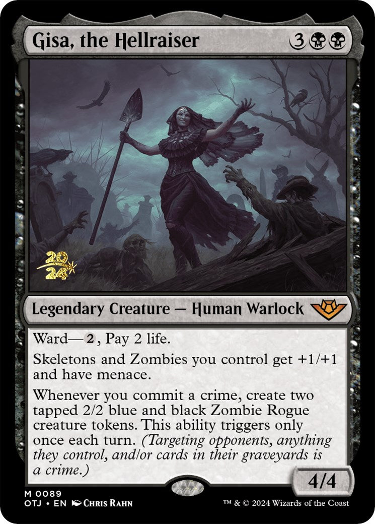 Gisa, the Hellraiser [Outlaws of Thunder Junction Prerelease Promos] | Odin's Place