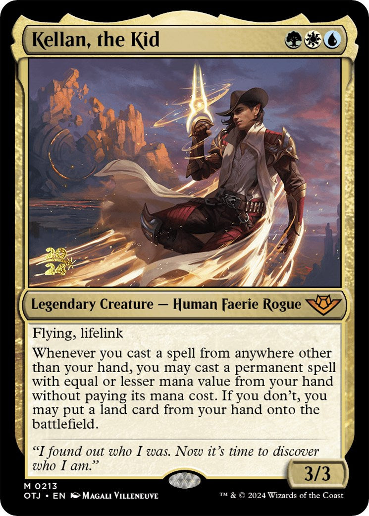 Kellan, the Kid [Outlaws of Thunder Junction Prerelease Promos] | Odin's Place