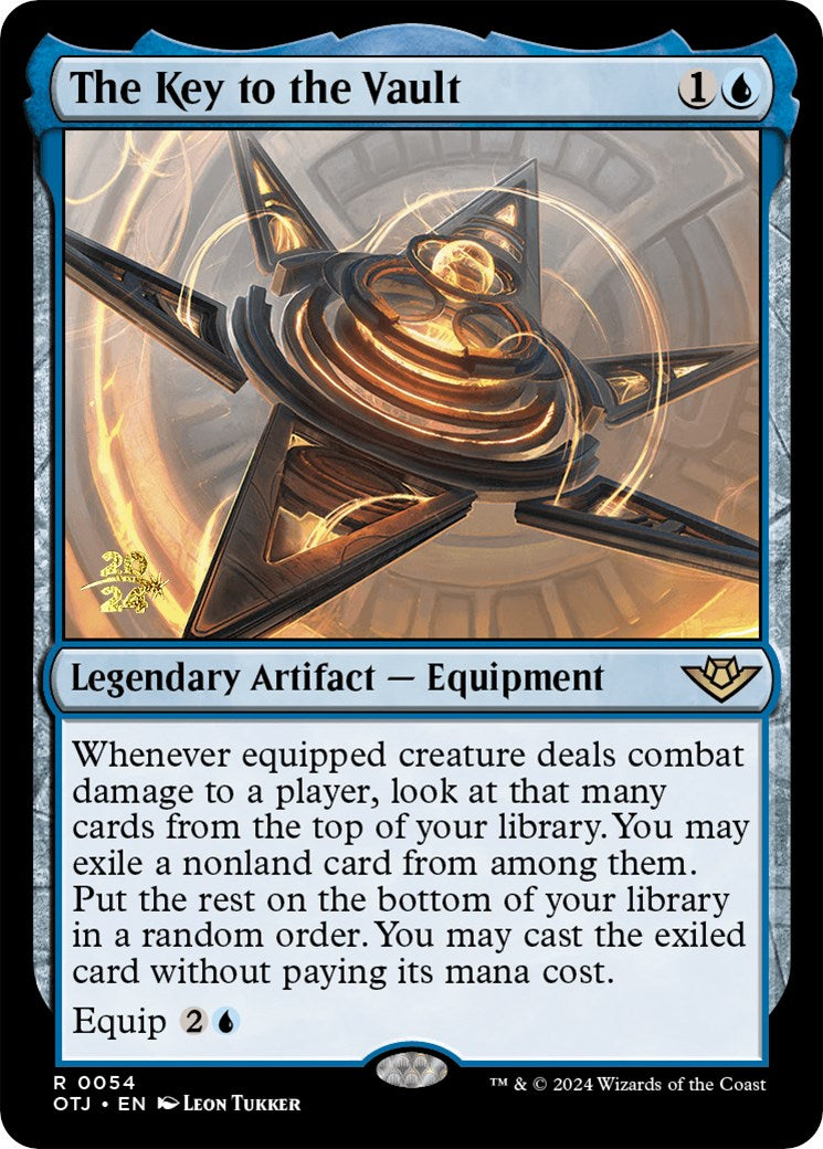 The Key to the Vault [Outlaws of Thunder Junction Prerelease Promos] | Odin's Place