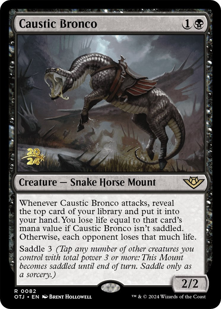 Caustic Bronco [Outlaws of Thunder Junction Prerelease Promos] | Odin's Place