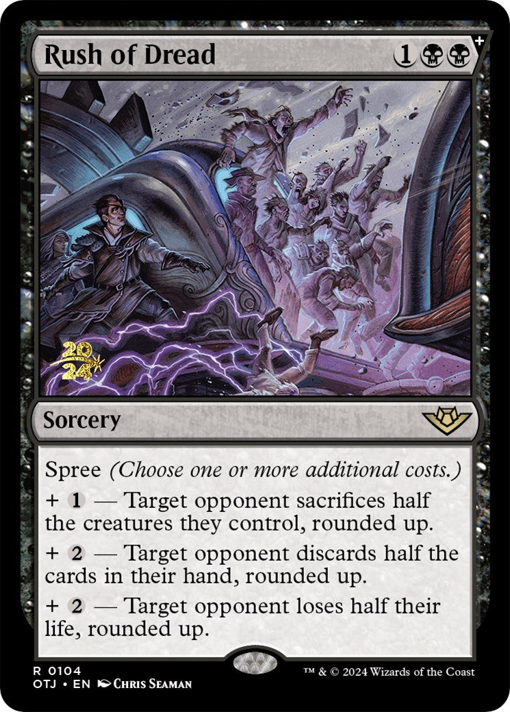 Rush of Dread [Outlaws of Thunder Junction Prerelease Promos] | Odin's Place