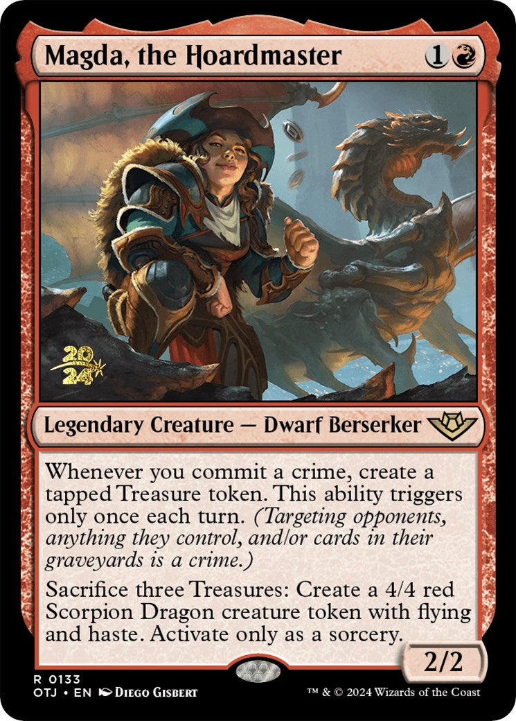 Magda, the Hoardmaster [Outlaws of Thunder Junction Prerelease Promos] | Odin's Place