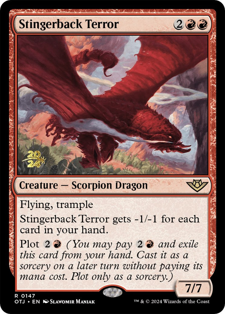 Stingerback Terror [Outlaws of Thunder Junction Prerelease Promos] | Odin's Place