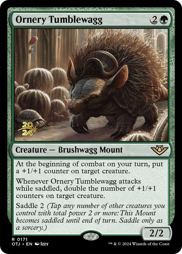 Ornery Tumblewagg [Outlaws of Thunder Junction Prerelease Promos] | Odin's Place