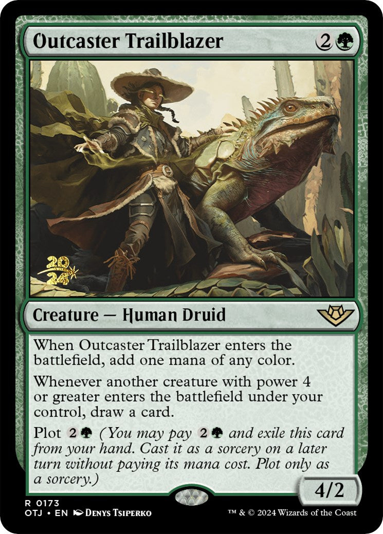 Outcaster Trailblazer [Outlaws of Thunder Junction Prerelease Promos] | Odin's Place