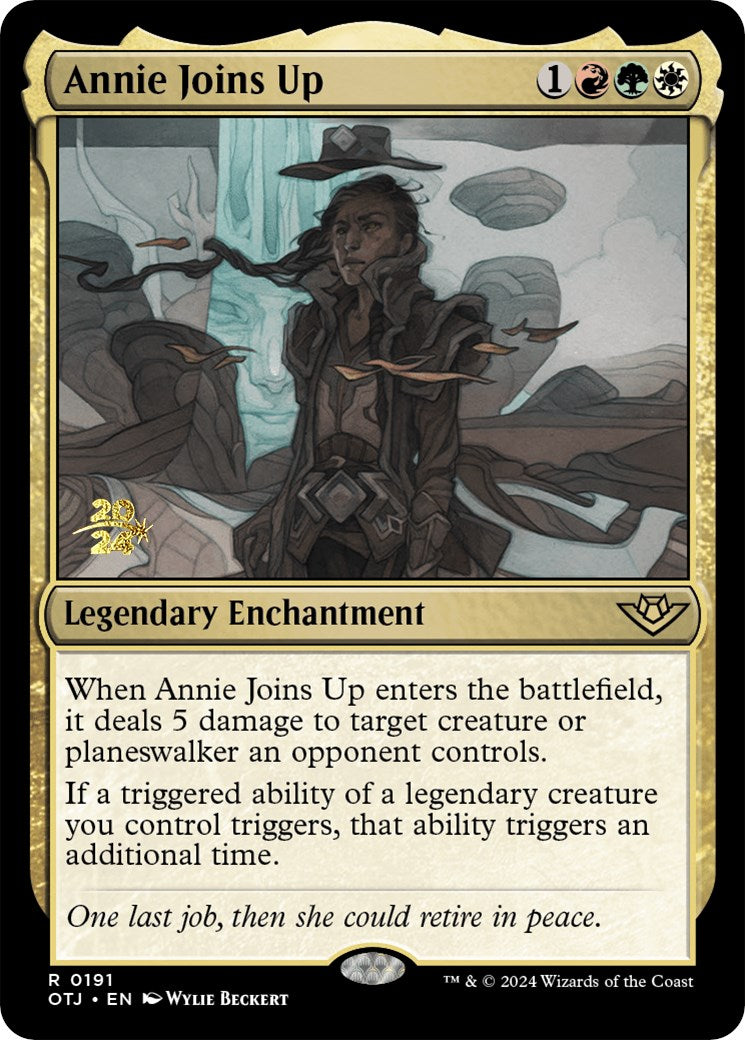 Annie Joins Up [Outlaws of Thunder Junction Prerelease Promos] | Odin's Place