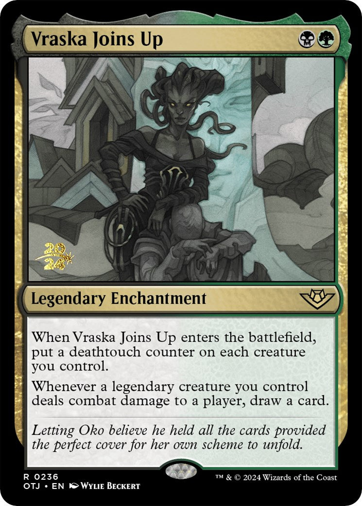 Vraska Joins Up [Outlaws of Thunder Junction Prerelease Promos] | Odin's Place