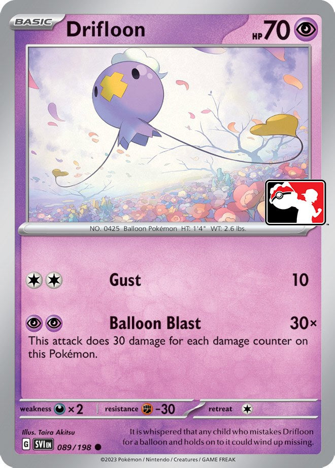 Drifloon (089/198) [Prize Pack Series Four] | Odin's Place