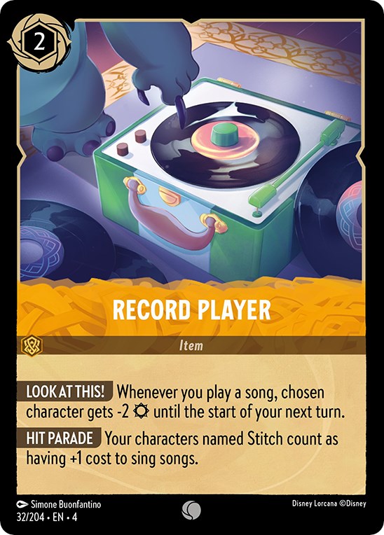 Record Player (32/204) [Ursula's Return] | Odin's Place