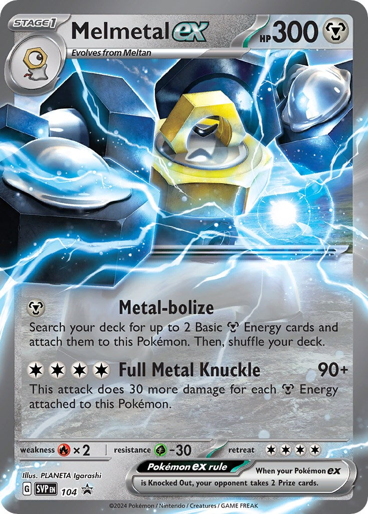Melmetal ex (104) [Scarlet & Violet: Black Star Promos] | Odin's Place