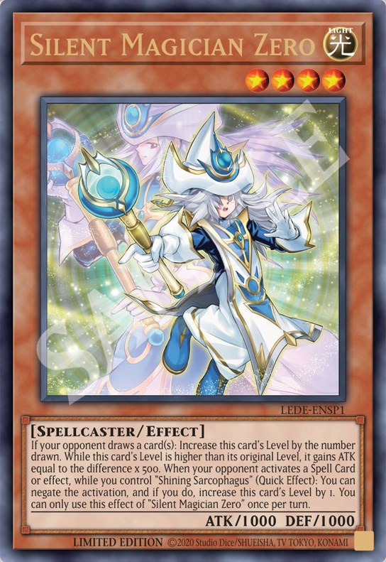 Silent Magician Zero [LEDE-ENSP1] Ultra Rare | Odin's Place