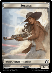 Food (0014) // Soldier (0004) Double-Sided Token [Fallout Tokens] | Odin's Place