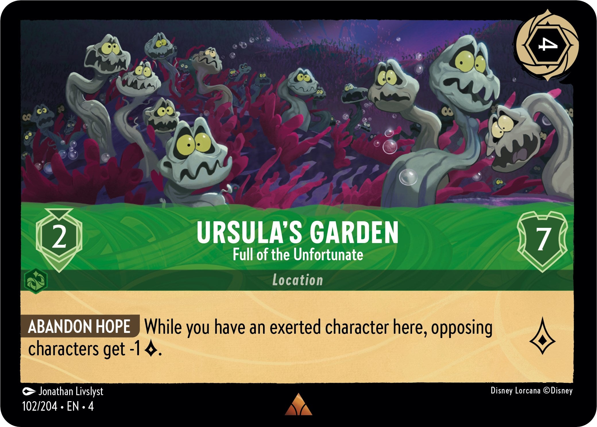 Ursula's Garden - Full of the Unfortunate (102/204) [Ursula's Return] | Odin's Place