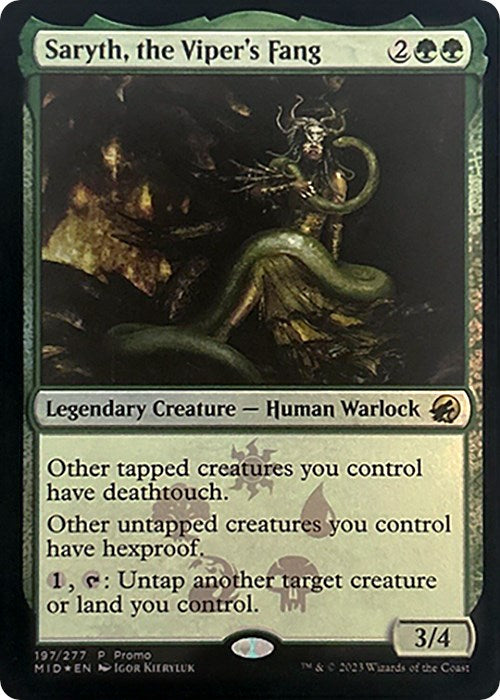 Saryth, the Viper's Fang [Media Promos] | Odin's Place