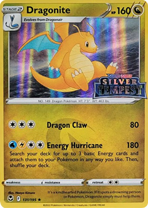 Dragonite (131/195) (Silver Tempest Stamped) [Sword & Shield: Silver Tempest] | Odin's Place