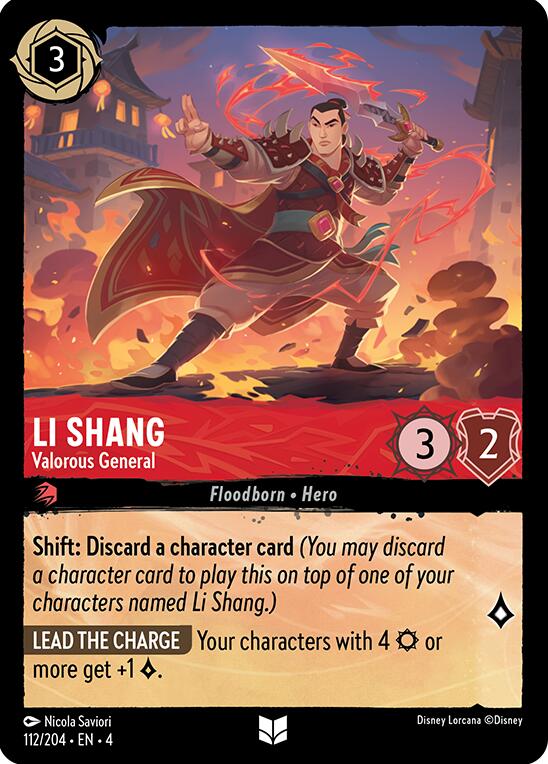 Li Shang - Valorous General (112/204) [Ursula's Return] | Odin's Place