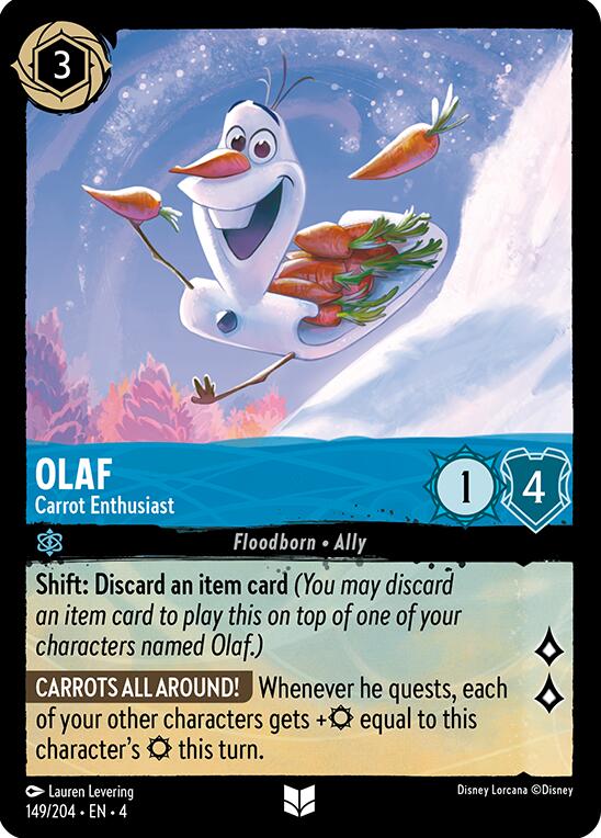 Olaf - Carrot Enthusiast (149/204) [Ursula's Return] | Odin's Place