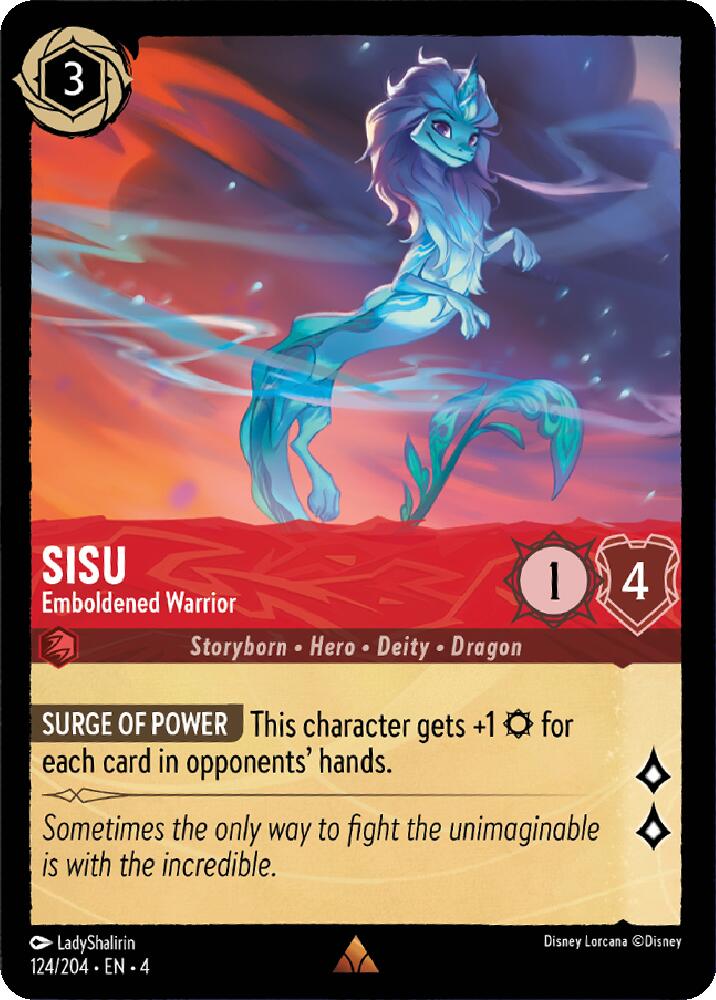 Sisu - Emboldened Warrior (124/204) [Ursula's Return] | Odin's Place