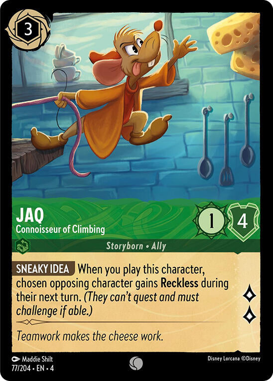 Jaq - Connoisseur of Climbing (77/204) [Ursula's Return] | Odin's Place