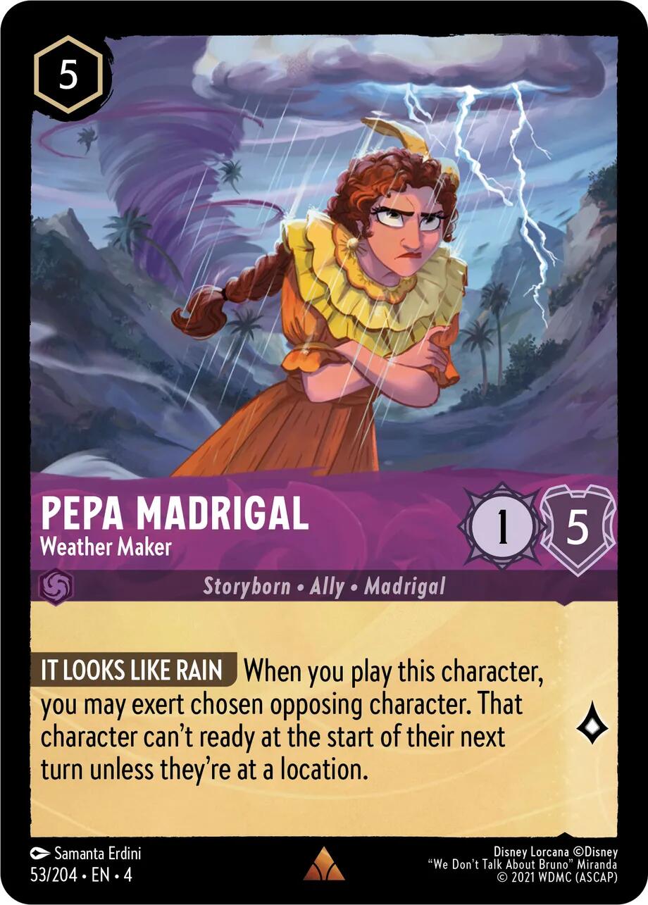 Pepa Madrigal - Weather Maker (53/204) [Ursula's Return] | Odin's Place