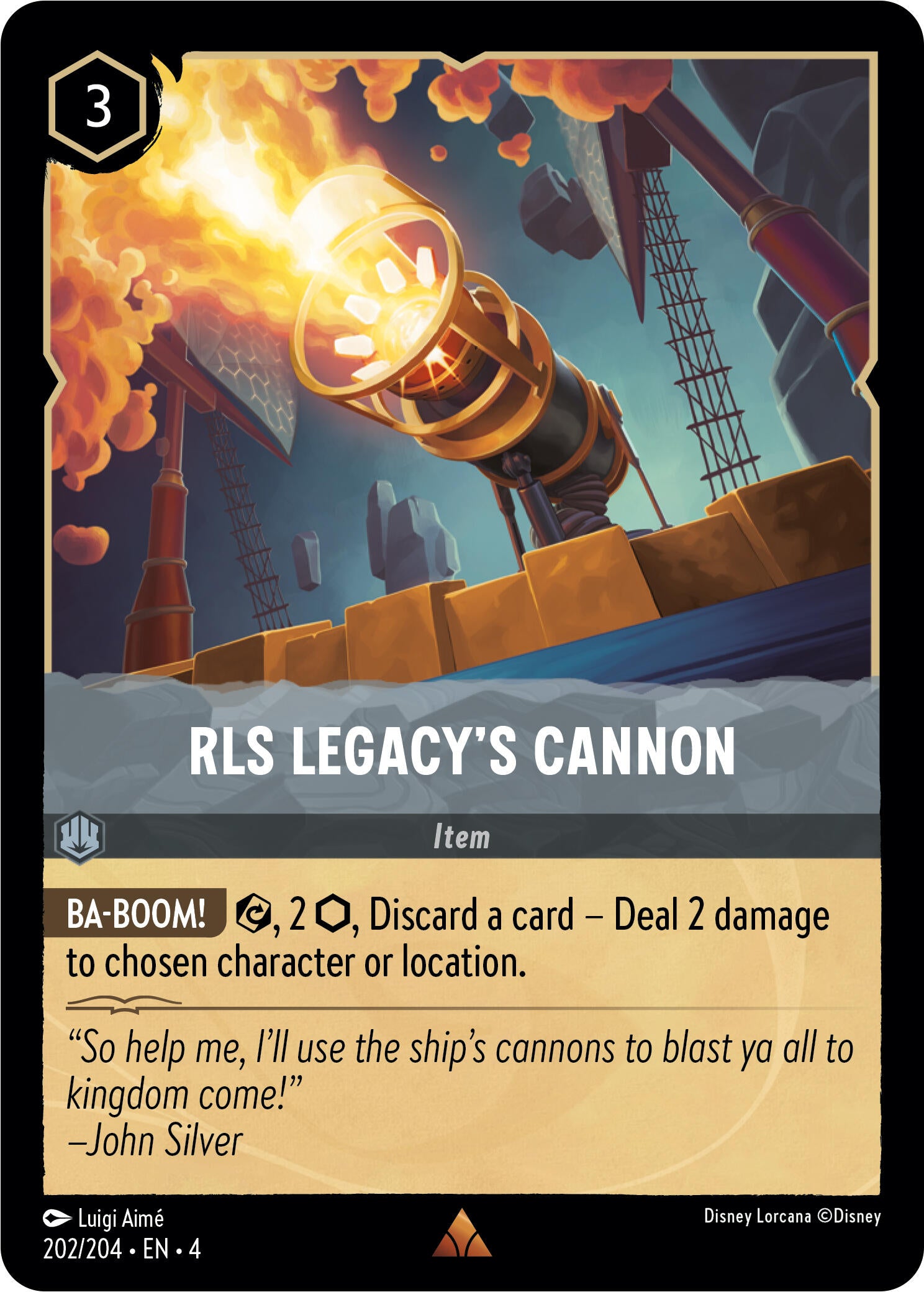 RLS Legacy's Cannon (202/204) [Ursula's Return] | Odin's Place