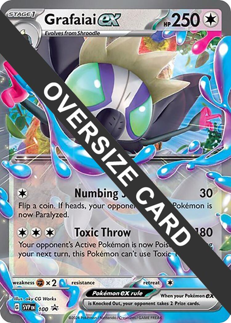 Grafaiai ex (100) (Jumbo Card) [Scarlet & Violet: Black Star Promos] | Odin's Place