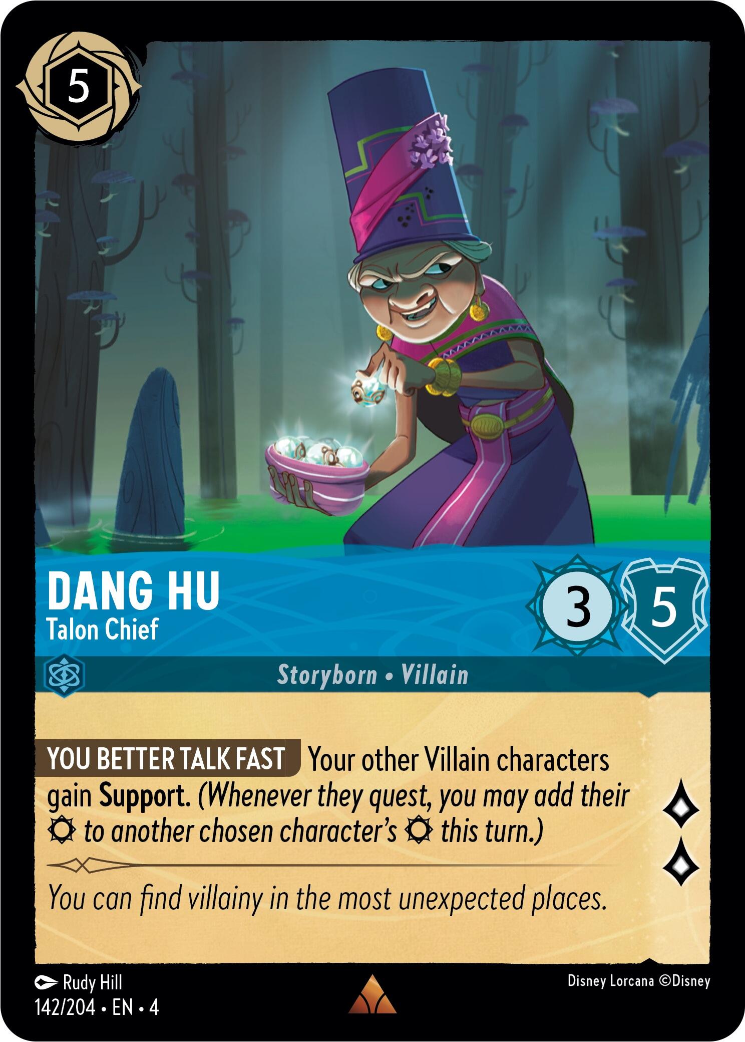 Dang Hu - Talon Chief (142/204) [Ursula's Return] | Odin's Place