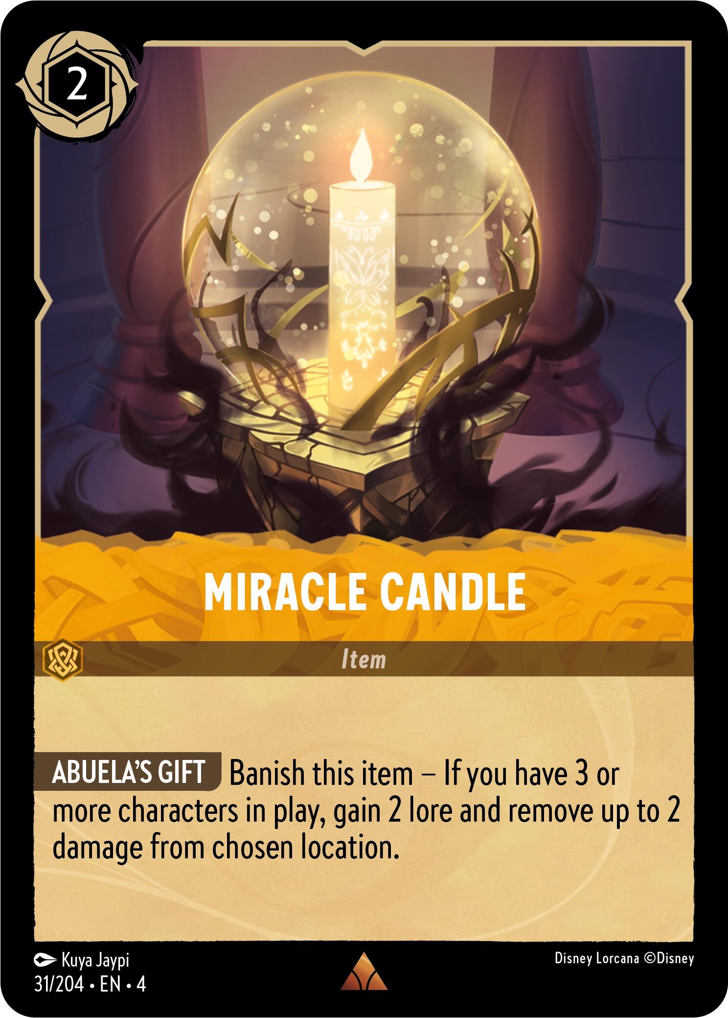 Miracle Candle (31/204) [Ursula's Return] | Odin's Place