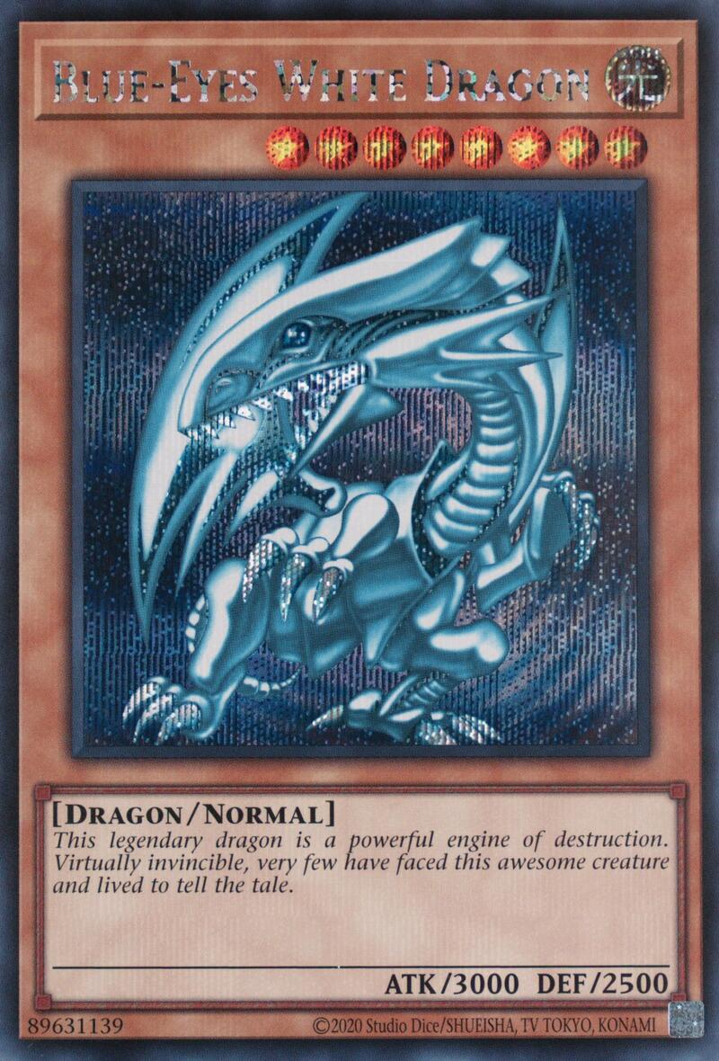 Blue-Eyes White Dragon (Secret Rare) Secret Rare | Odin's Place