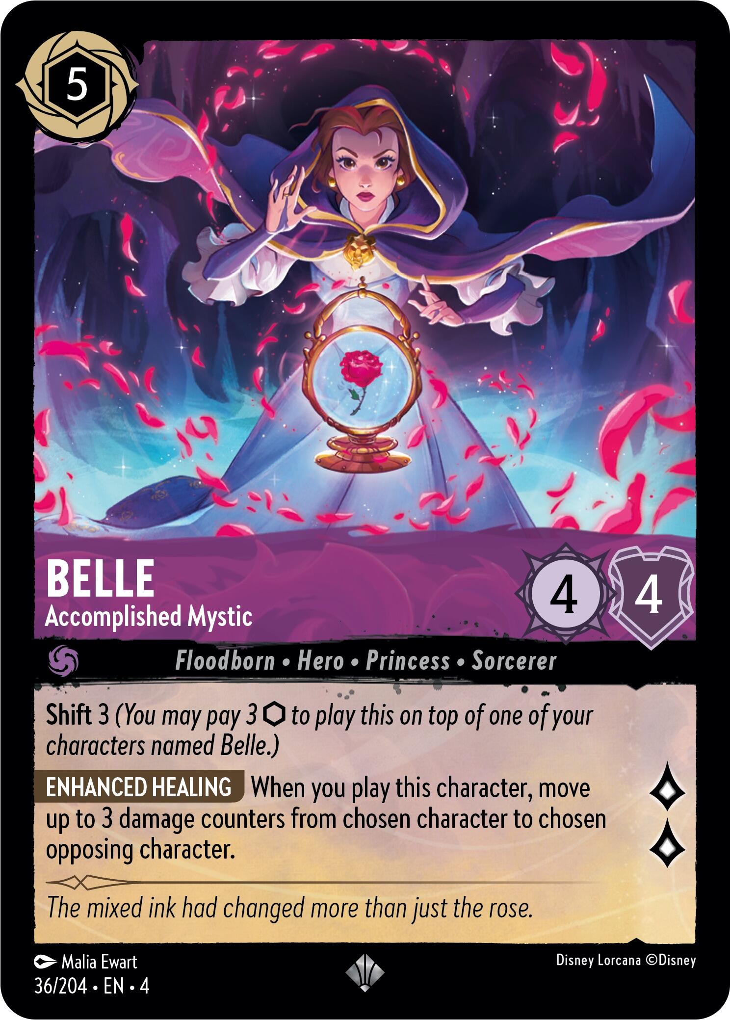 Belle - Accomplished Mystic (36/204) [Ursula's Return] | Odin's Place