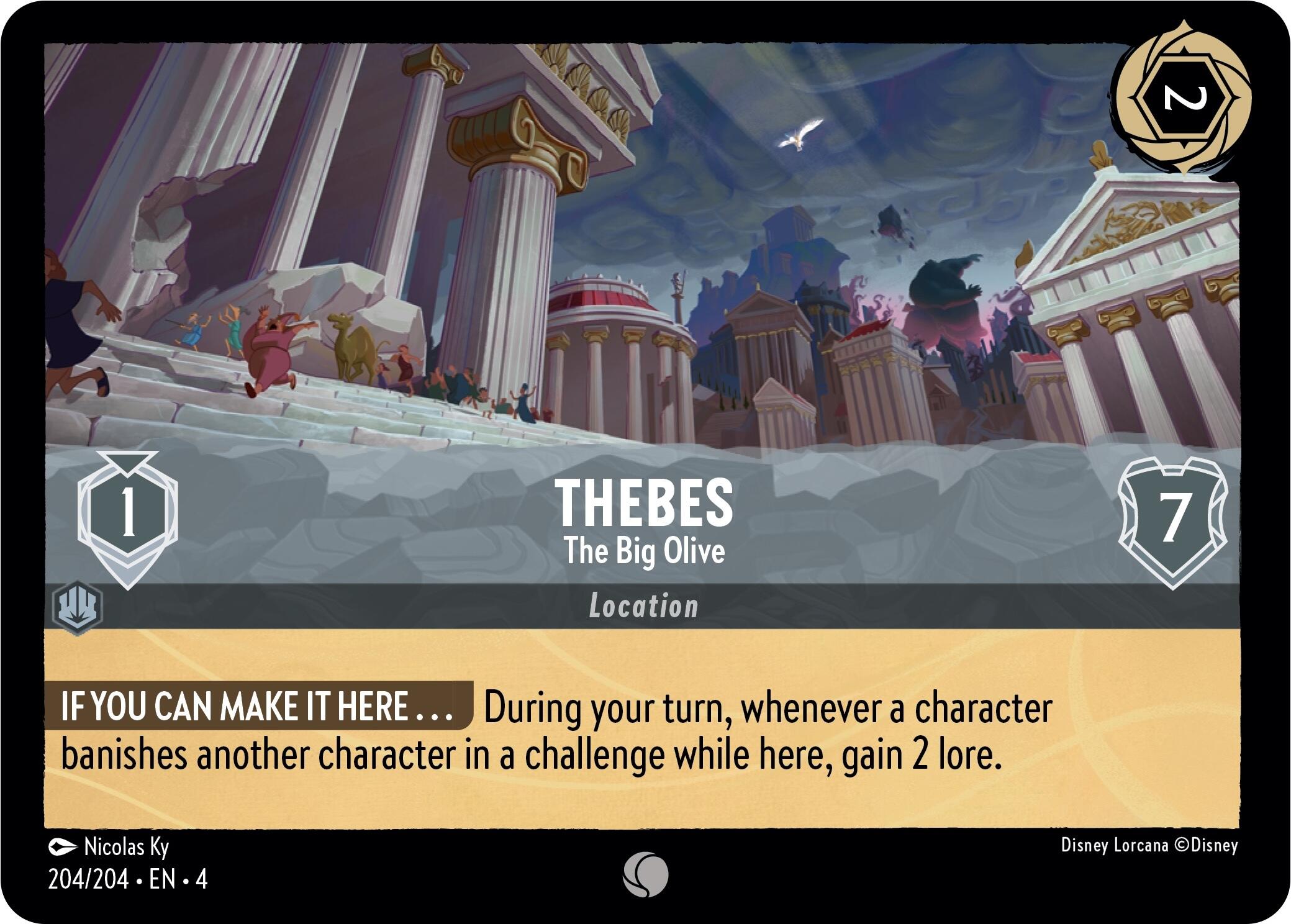 Thebes - The Big Olive (204/204) [Ursula's Return] | Odin's Place
